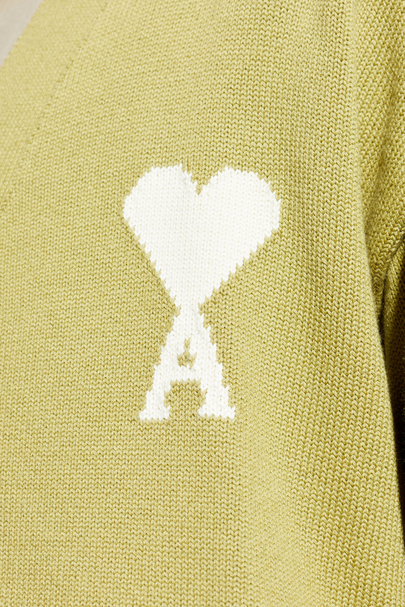 Verde Cardigan com logótipo Ami Alexandre Mattiussi - Vitkac Brazil